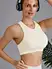 seamless white crop top
